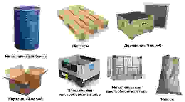 Тара для перевозки грузов в Элисте