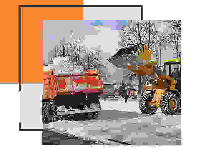Вывоз снега в Элисте