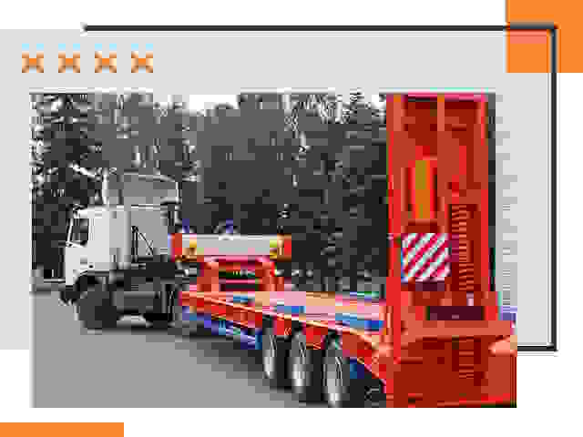 Перевозки на тралах и платформах в Элисте